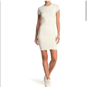 James Perse Shirred Rib Dress